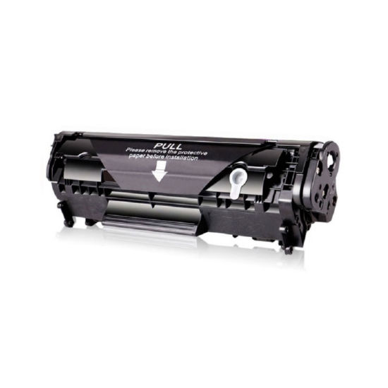 A compatible HP CF248A (HP 48A) refurbished black toner cartridge, designed for laser printers with a label advising removal of protective paper before use, is ideal for cost-effective printing solutions.